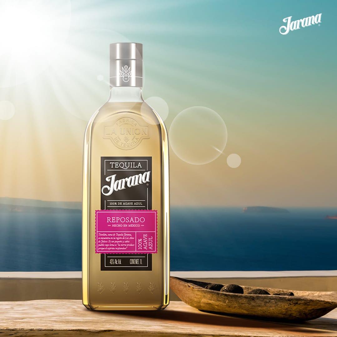 Jarana Tequila Reposado 70 cl. 35 TEQUILA VIN MED MERE .DK