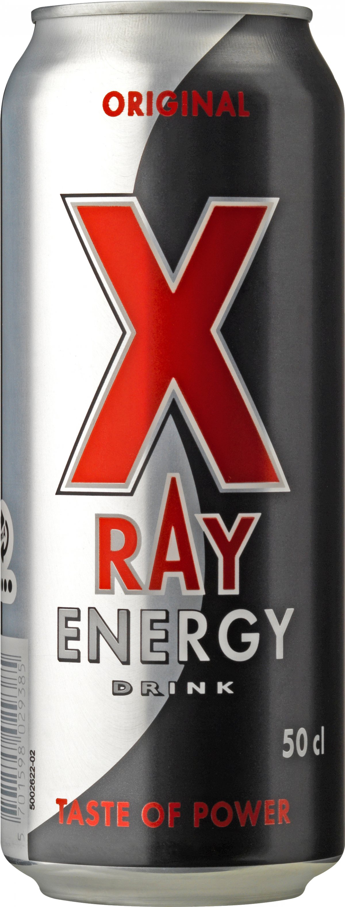 XRay Energy Drink, 50 CL ENERGIDRIKKE VIN MED MERE .DK