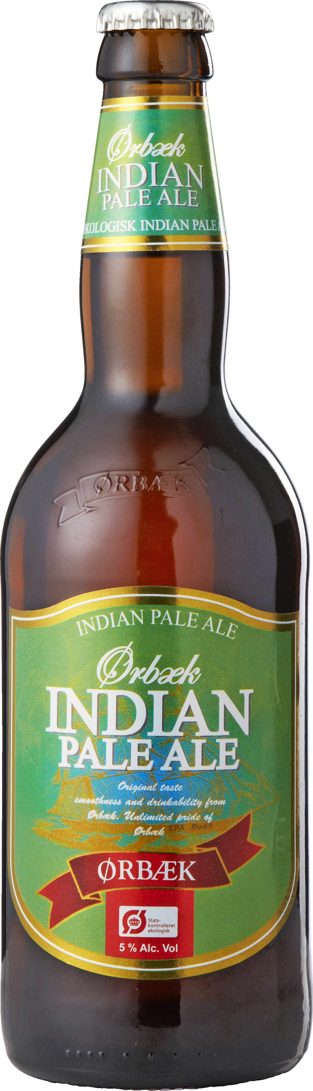 Ørbæk Indian Pale Ale 50 CL, Økologisk 5 DANSKE SPECIALØL VIN