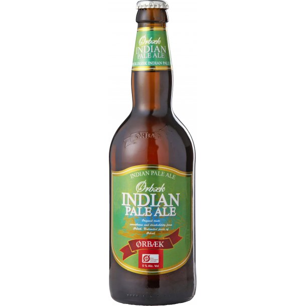 Ørbæk Indian Pale Ale 50 CL, Økologisk 5 DANSKE SPECIALØL VIN