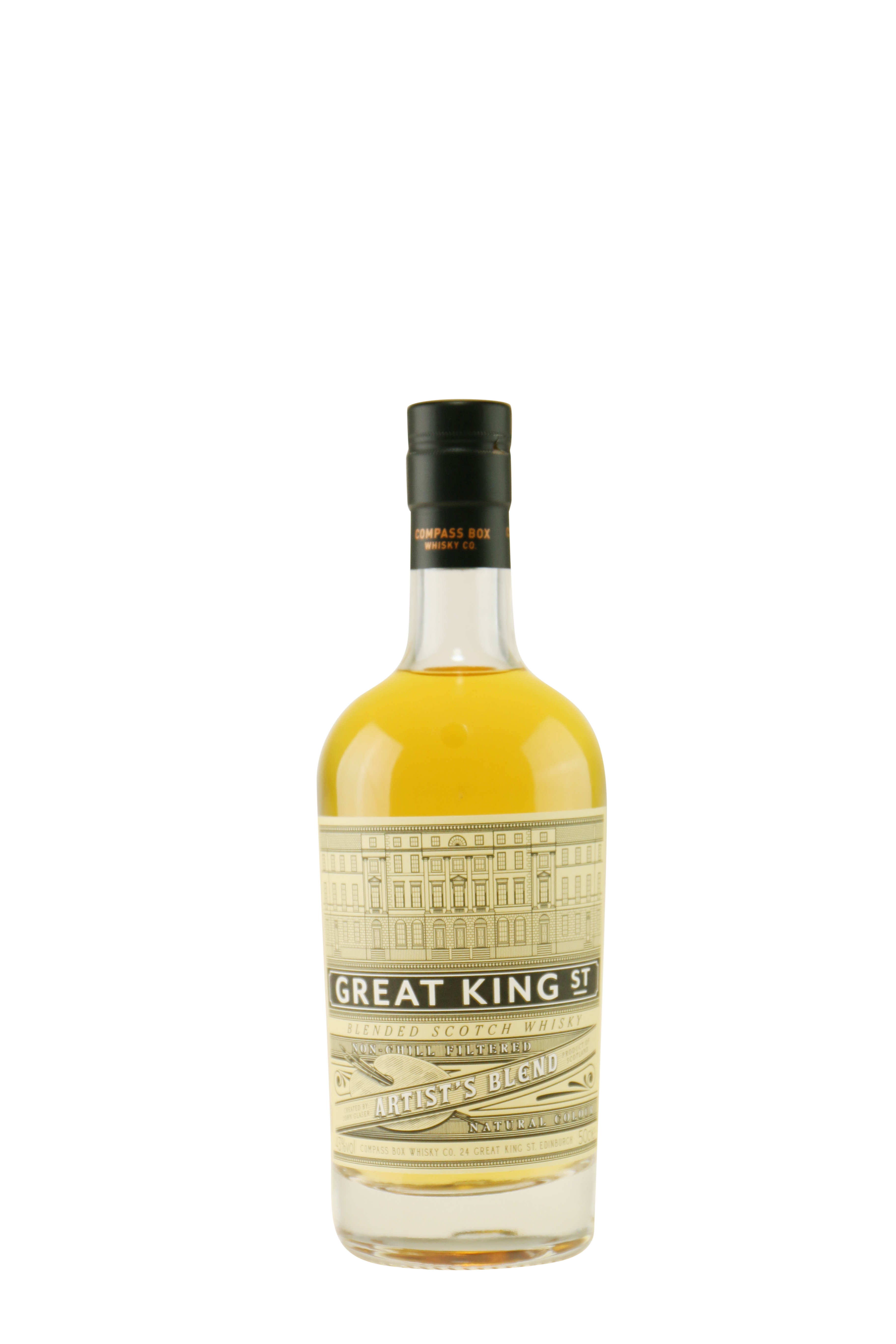 Compass Box Great King Street Glasgow Blend 50 cl. MALT WHISKY VIN