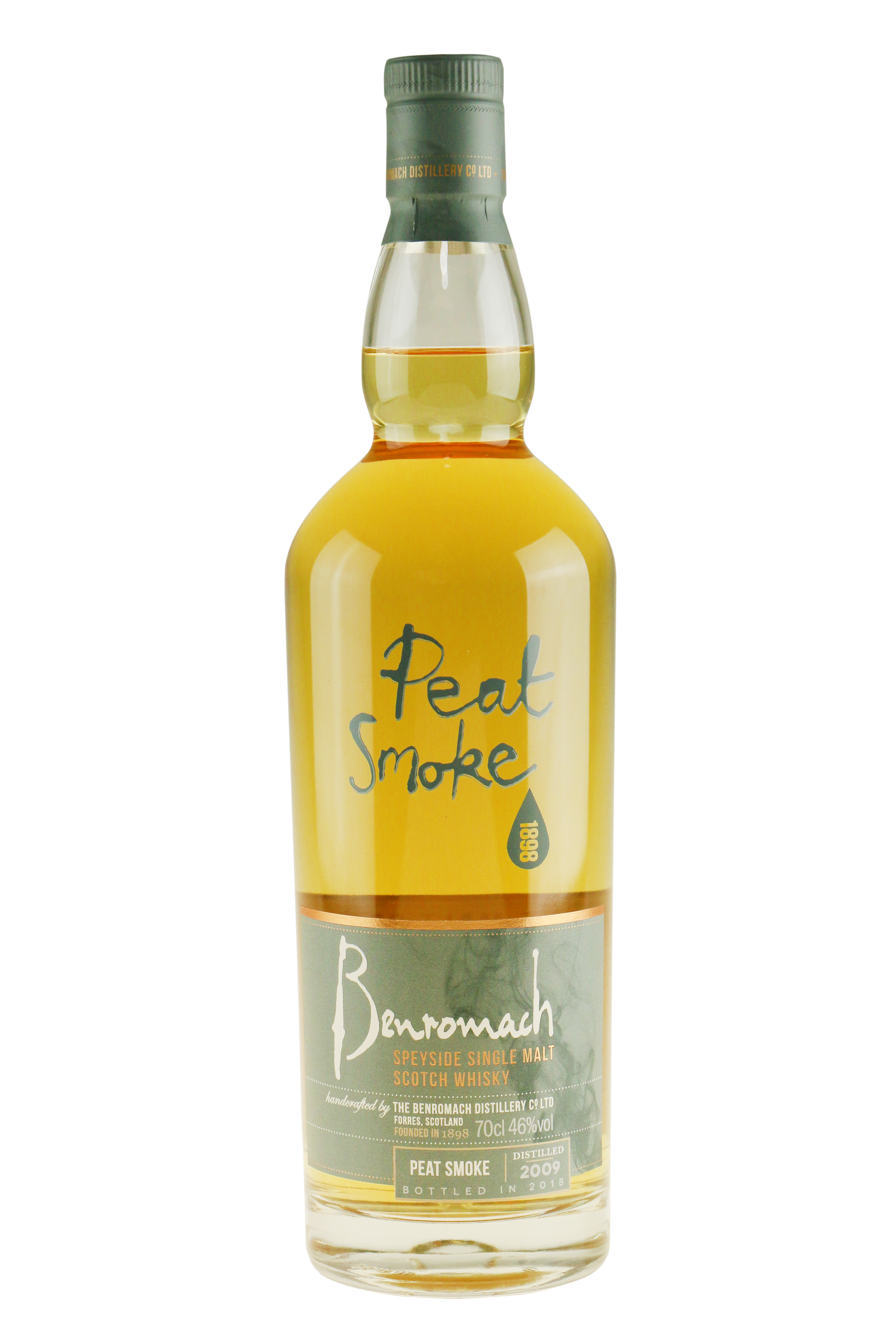Benromach Peat Smoke 42 PPM Whisky 70 cl. 46 MALT WHISKY VIN MED