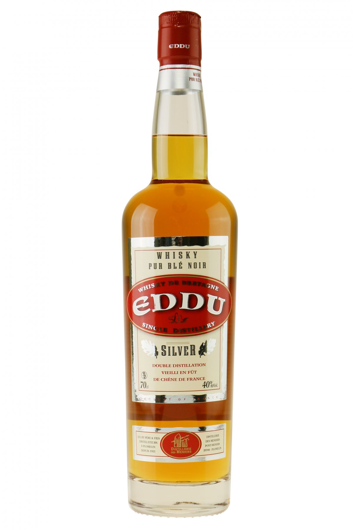 Eddu Silver Whisky 70 cl. - 40% - MALT WHISKY - VIN MED MERE .DK