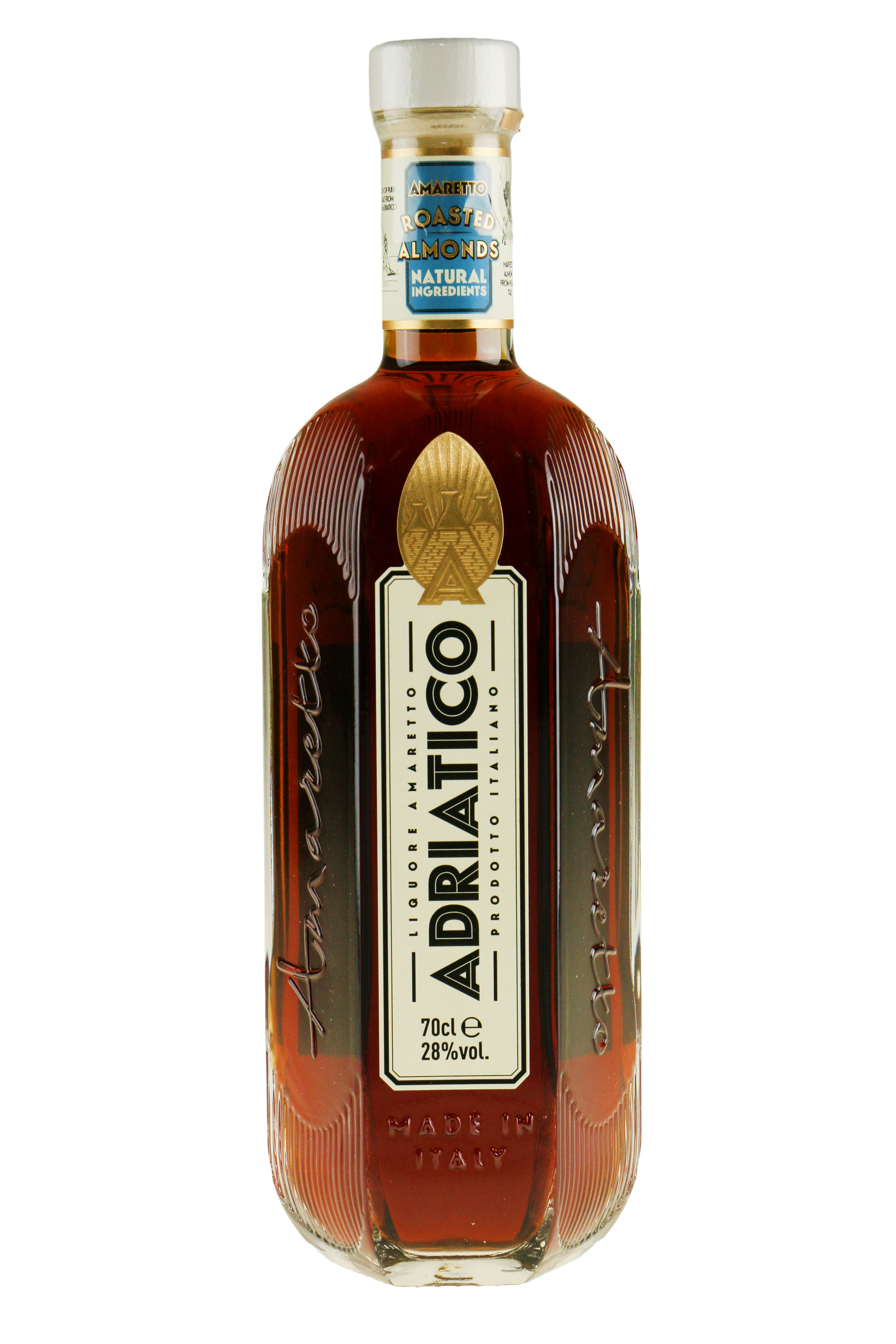Adriatico Amaretto Classic Roasted Almonds 70 cl. - 28% - LIKØR - VIN ...