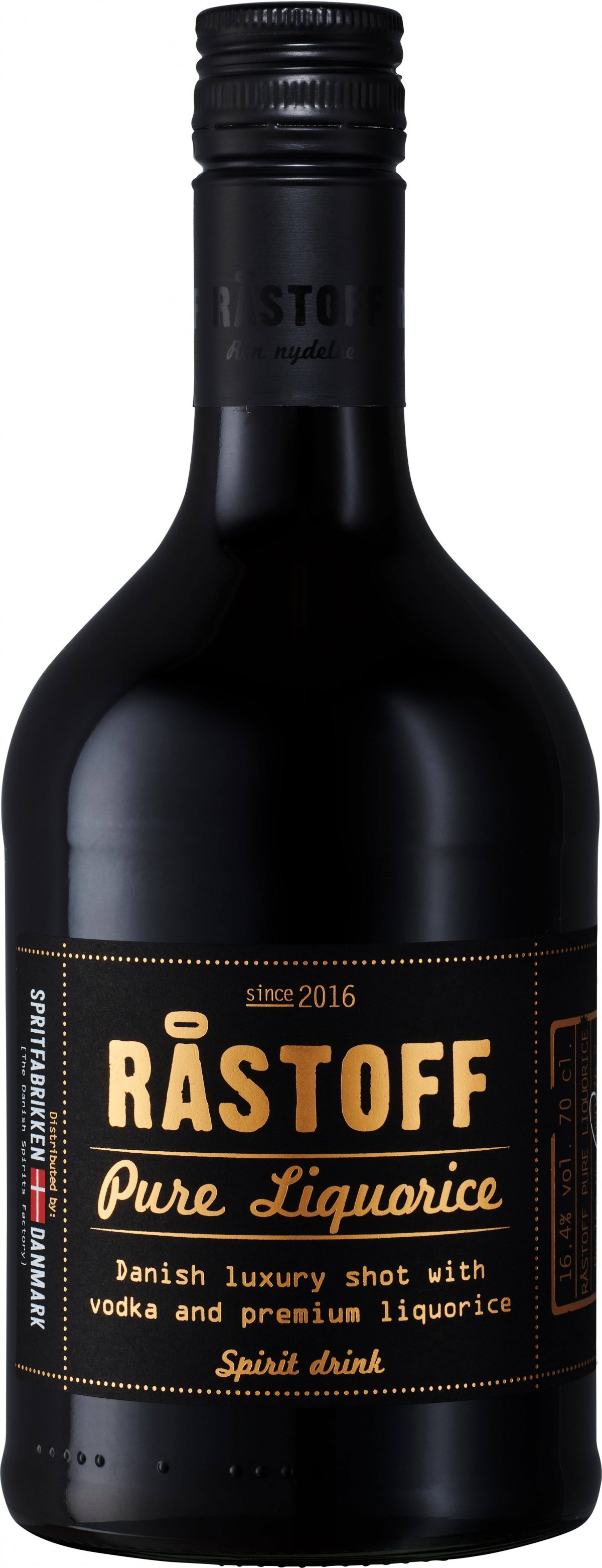 Råstoff Pure Liquorice 16,4 LAKRIDS SHOTS VIN MED MERE .DK