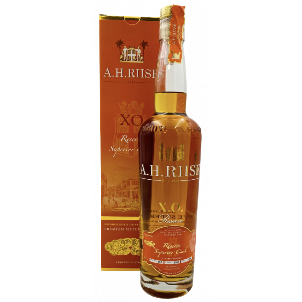 A.H. Riise X.O. Reserve Rom Superior Cask 70 cl. - 40% ...