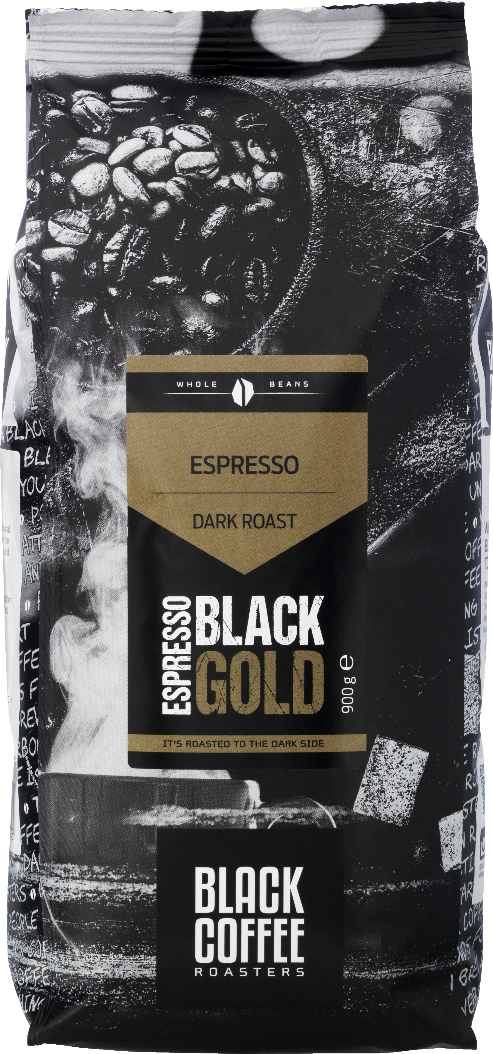 Black Coffee Roasters Espresso Black Gold Hele Bønner 900 g. HELE