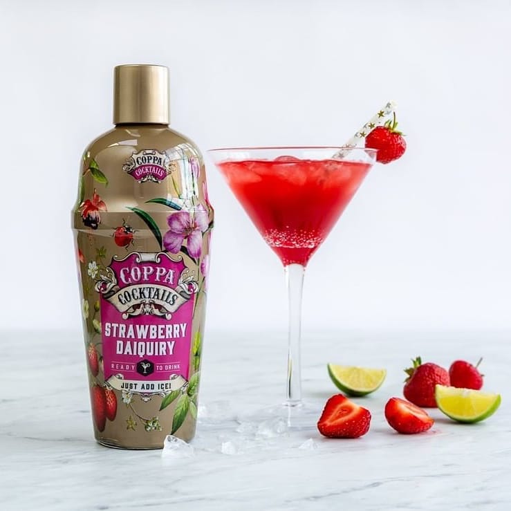 Coppa Cocktails Strawberry Daiquiri 70 Cl. - 10% - READY TO DRINK ...