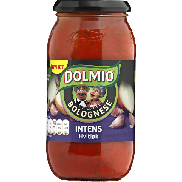Dolmio Bolognese Hvidløg Sauce 500 g. SAUCER VIN MED MERE .DK