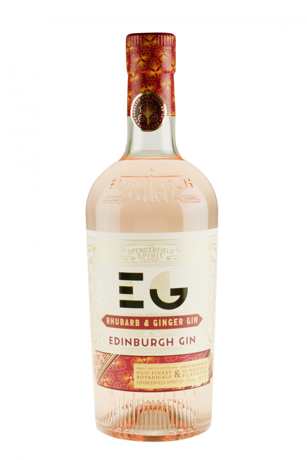 Edinburgh Rhubarb & Ginger Gin - 40% - GIN - VIN MED MERE .DK