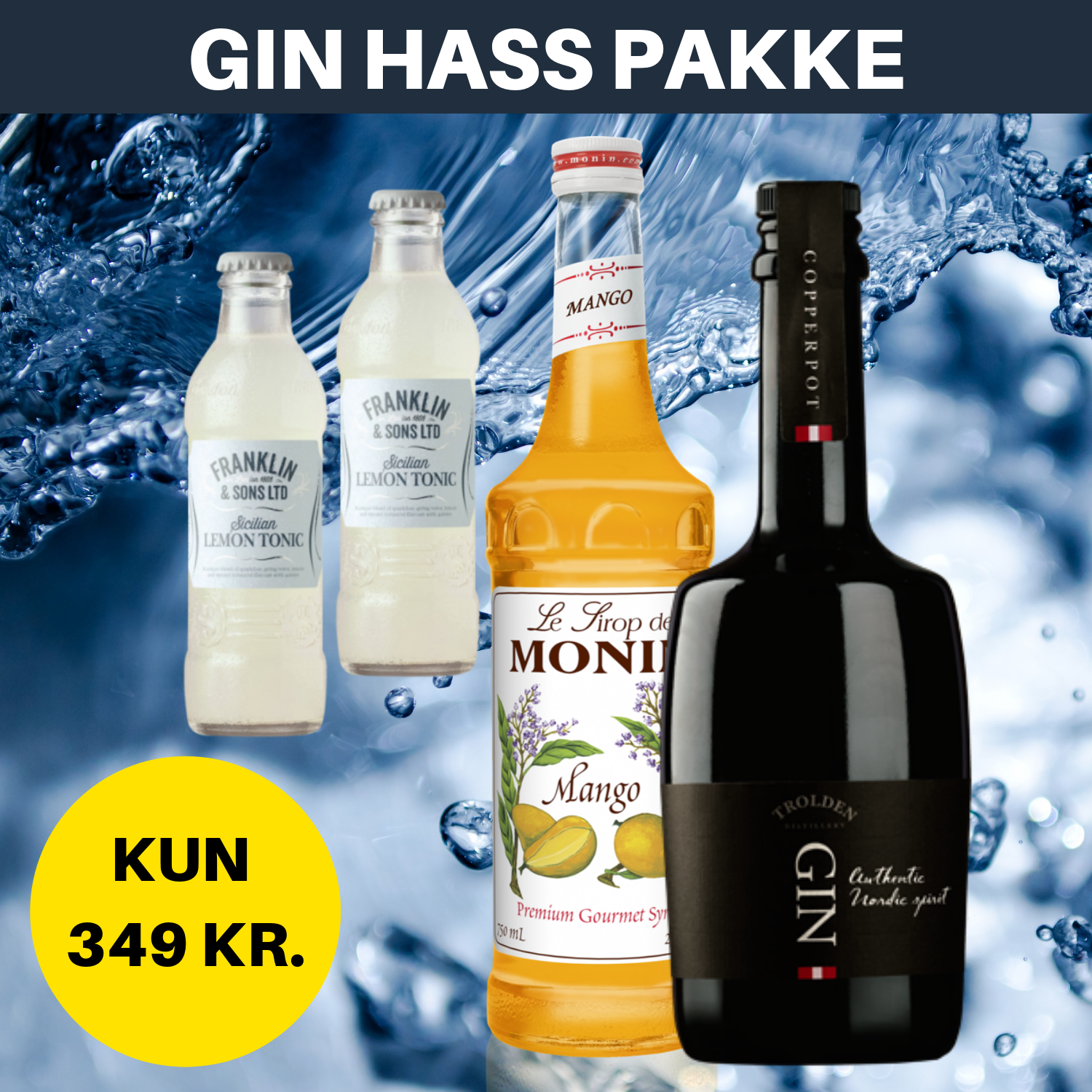 GIN HASS PAKKE TILBUD GIN VIN MED MERE .DK