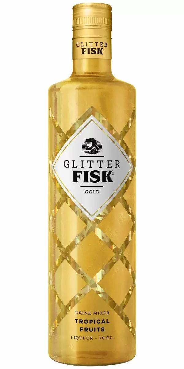 Glitter Fisk Gold Likør 70 cl 15 LIKØR VIN MED MERE .DK