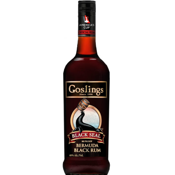 Gosling's Black Seal Rum 40% - MØRK ROM - VIN MED MERE .DK