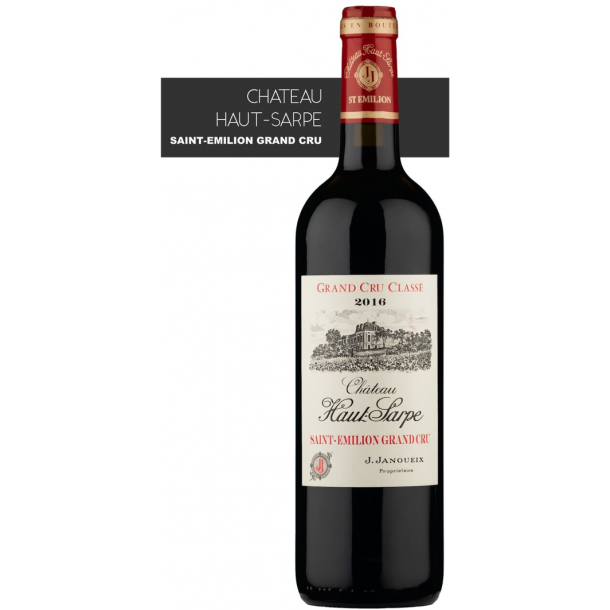 Château HautSarpe SaintEmilion Grand Cru Classé 2016 FRANSK RØDVIN