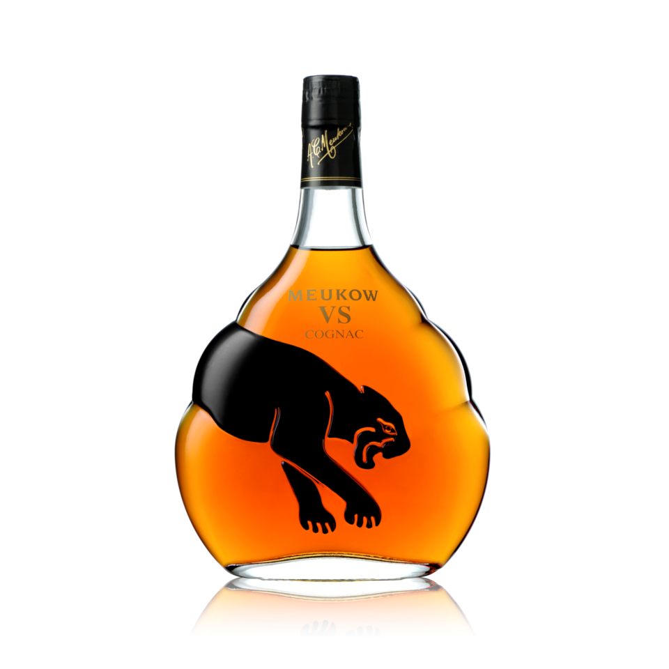 Meukow VS Black Panther Cognac 70 cl. - 40% - COGNAC - VIN MED MERE .DK