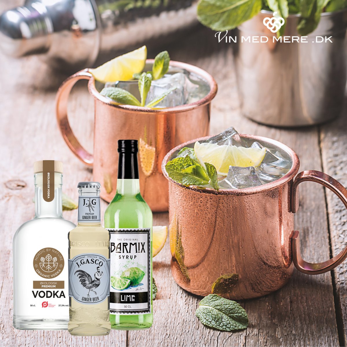 Moscow Mule Kit DRINKSPAKKER VIN MED MERE .DK