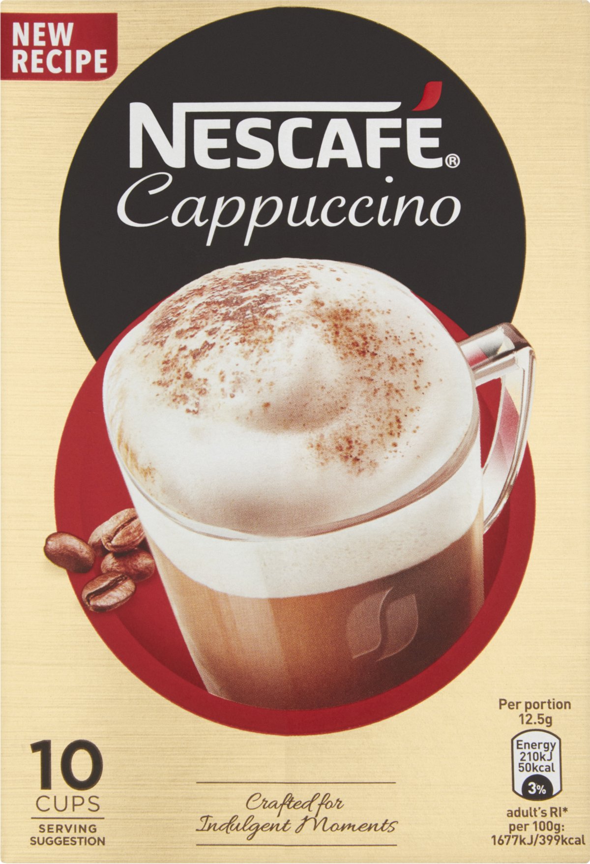 Nescafé Cappuccino 10 stk. - INSTANT KAFFE - VIN MED MERE .DK