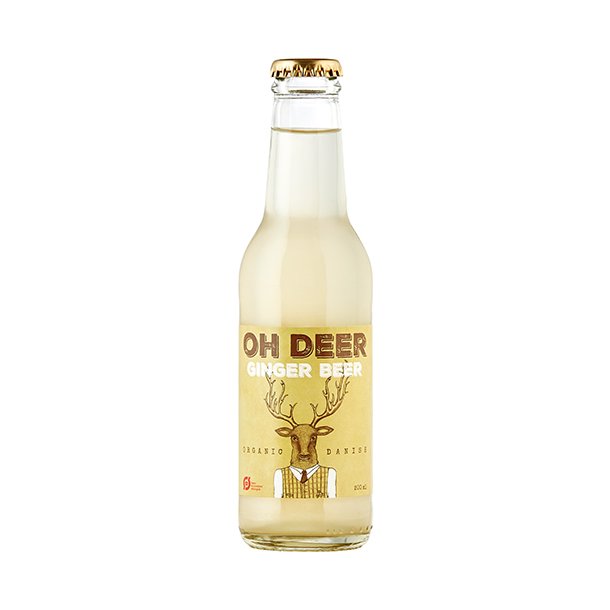 Oh Deer Ginger Beer Øko 20 cl. GINGER BEER & GINGER ALE VIN MED