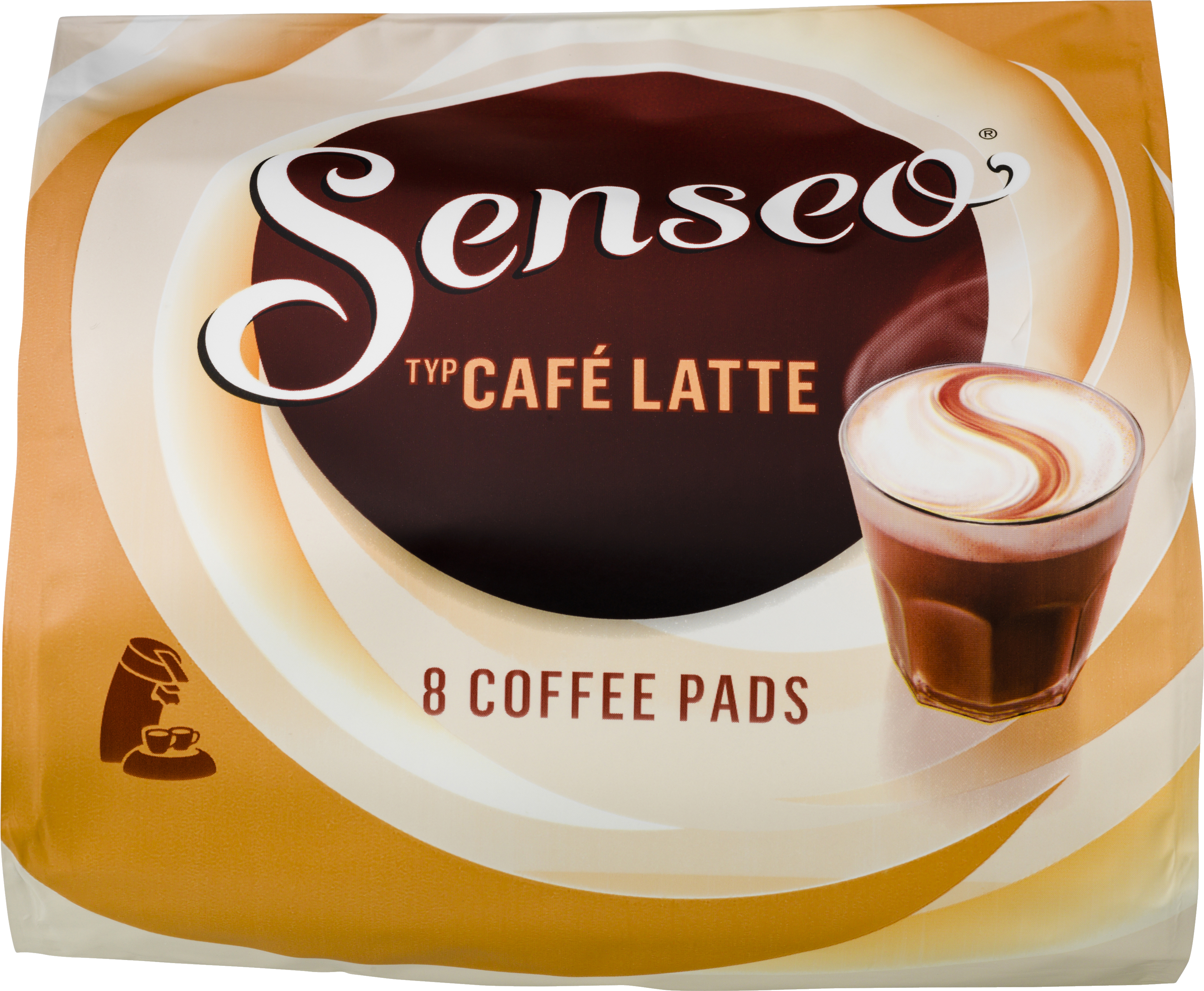 Senseo Kaffepuder Café Latte 8 stk. KAPSLER & PUDER VIN MED MERE .DK