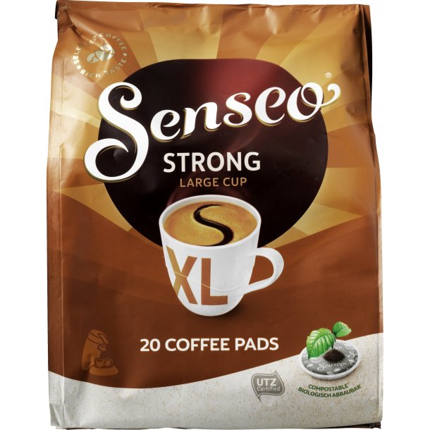 Senseo Kaffepuder Strong Stor Kop 20 stk. KAPSLER & PUDER VIN MED