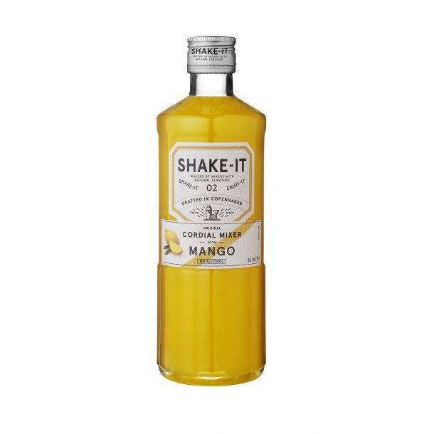 ShakeIt Cordial Mixer Mango 50 cl. SIRUP TIL DRINKS VIN MED MERE .DK