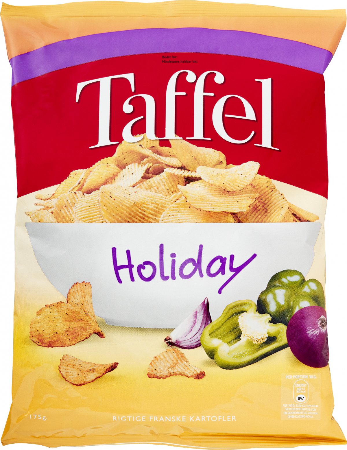Taffel Holiday 175 g. - CHIPS & DIP - VIN MED MERE .DK