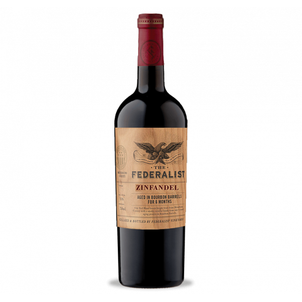 The Federalist Bourbon Barrel Aged Zinfandel 2016 15 CALIFORNISK