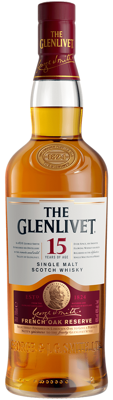 The Glenlivet 15 Year Old Single Malt Scotch Whisky 70 cl. - 40% - MALT ...