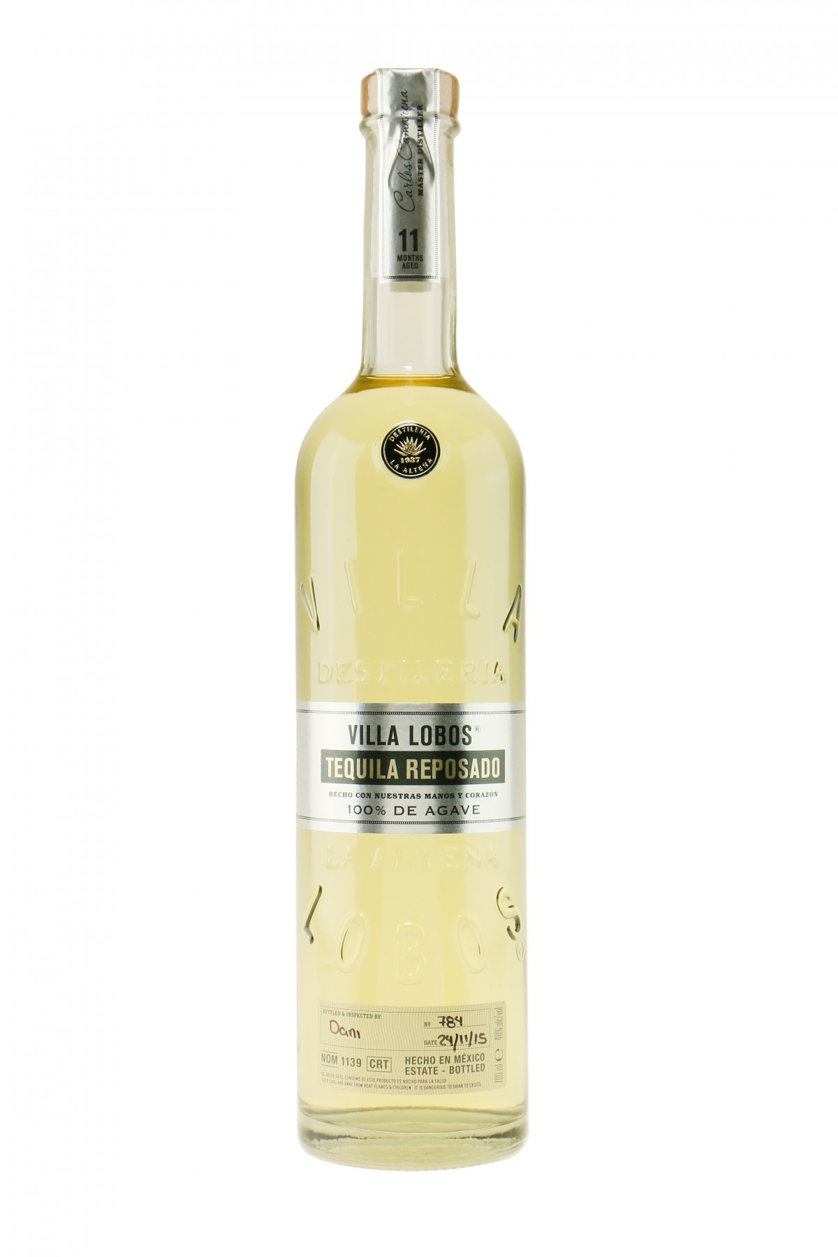 Villa Lobos Tequila Reposado 70 cl. - 40% - TEQUILA - VIN MED MERE .DK