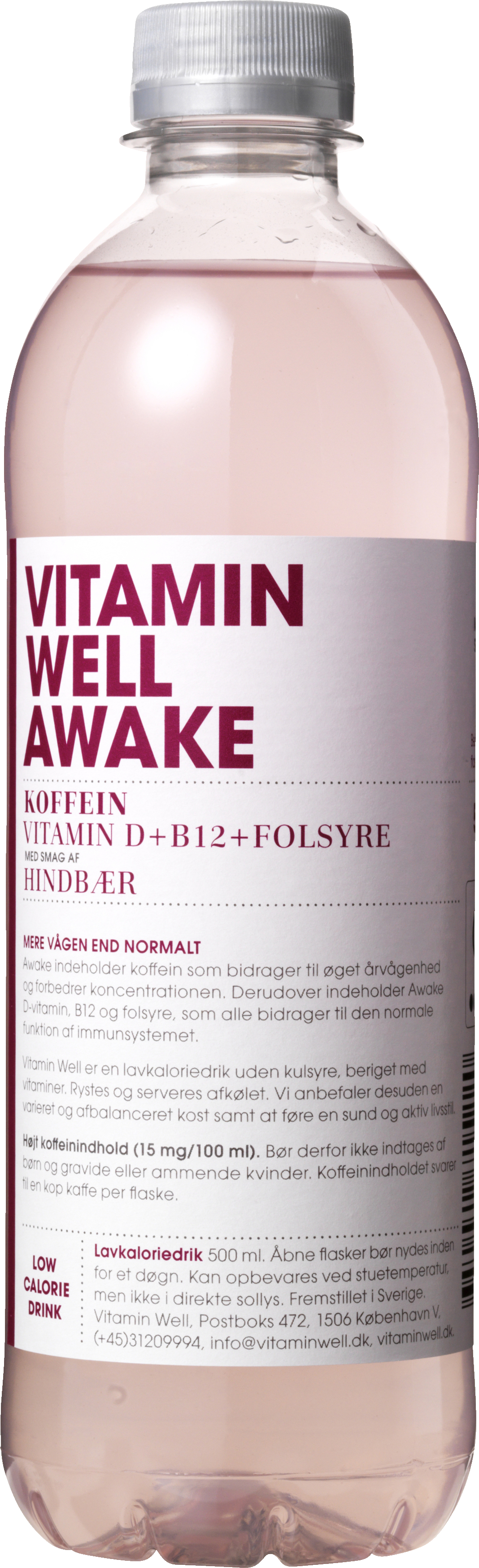 Vitamin Well Awake 50 cl. VITAMIN WELL VIN MED MERE .DK
