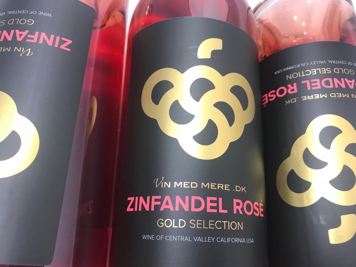 Zinfandel Rosé GOLD SELECTION - ROSÉVIN - VIN MED MERE .DK