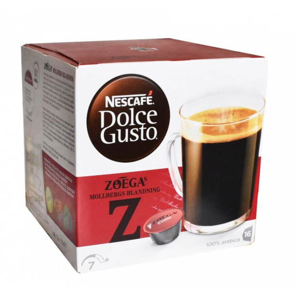 Nescafé Dolce Gusto Kapsler Zoégas Mollbergs Blanding 16