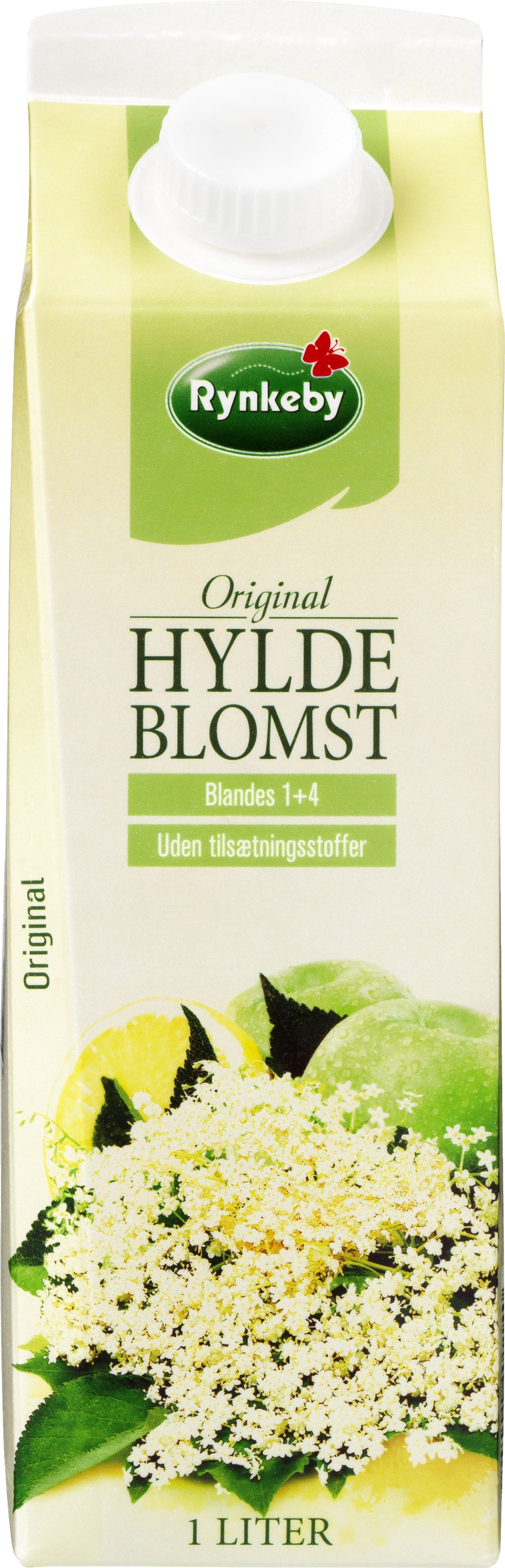 Rynkeby Original Hyldeblomst 1 L. RYNKEBY VIN MED MERE .DK