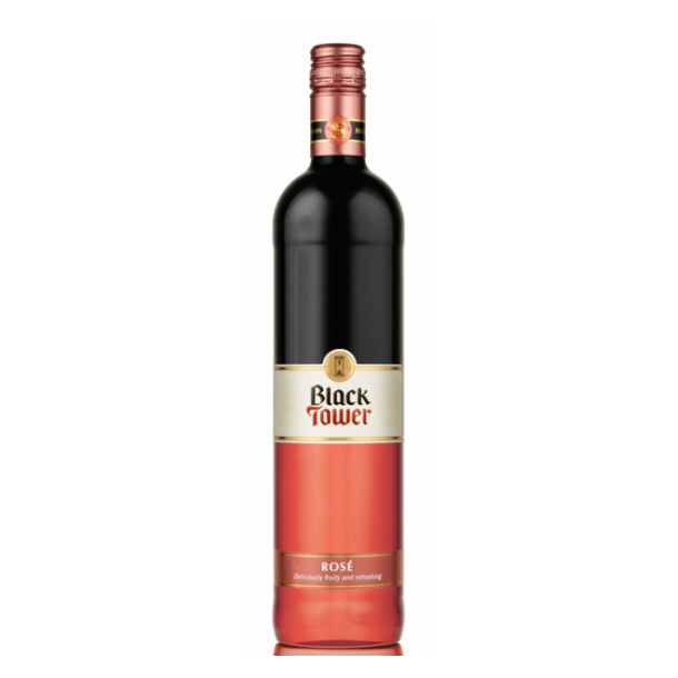 Black Tower Rosé 9,5 BLACK TOWER VIN MED MERE .DK Black Tower Rosé 9,5 BLACK TOWER VIN MED MERE .DK