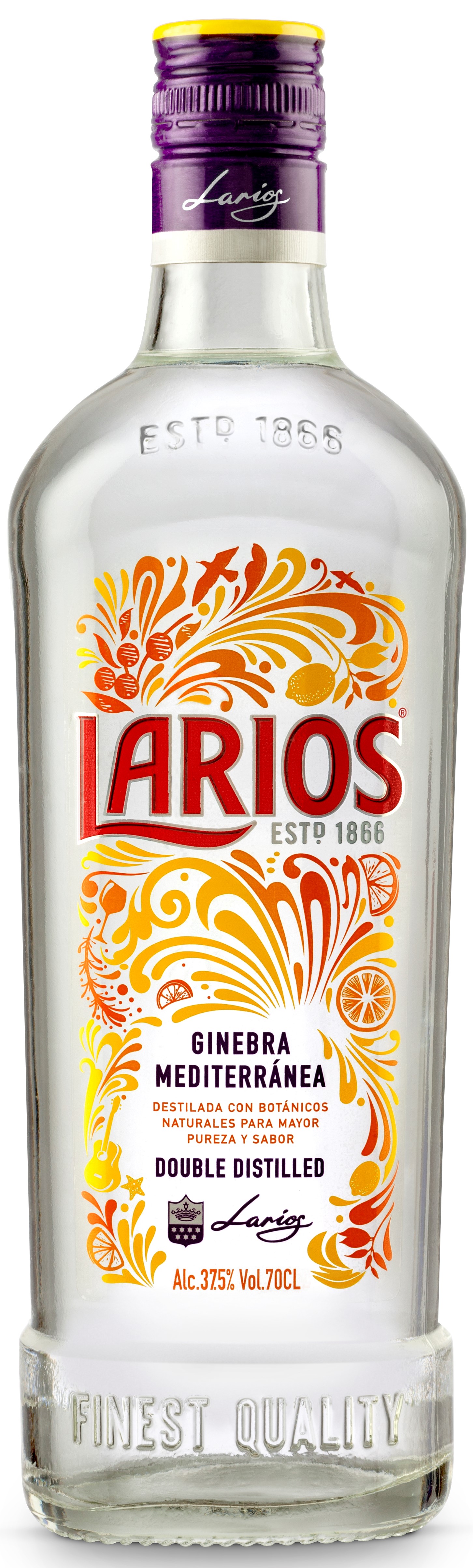Larios Gin 37,5 GIN VIN MED MERE .DK