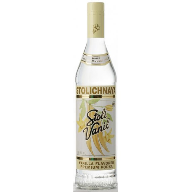 Stolichnaya Vanilla Vodka 37,5% 70CL.